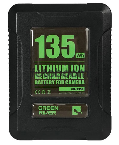 GR-135S (V-Mount, 135Wh, 14.4V) GR-135S (V-Mount, 135Wh, 14.4V)