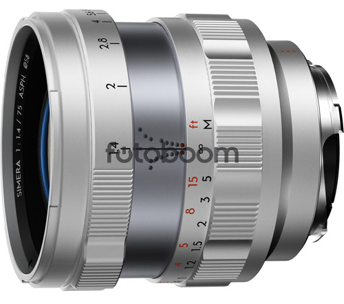 75mm f/1.4 Simera Leica M - Plata