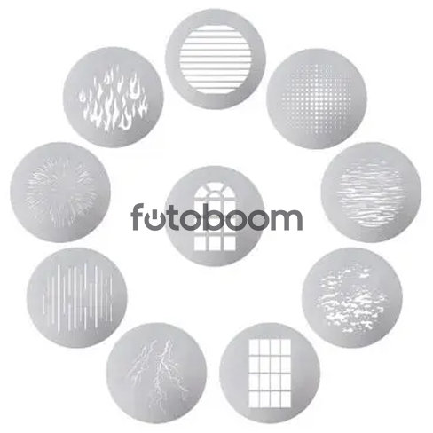Kit 10x Gobo Spotlight