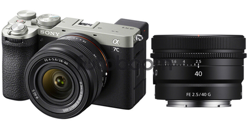 Alpha A7C II Plata + 28-60mm f/4-5.6 + 40mm f/2.5 G + 100EU CASHBACK - BLACK FRIDAY SONY