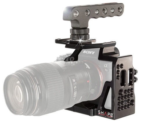 A7SII/A7RII/A7II Jaula + Handle Caramelo