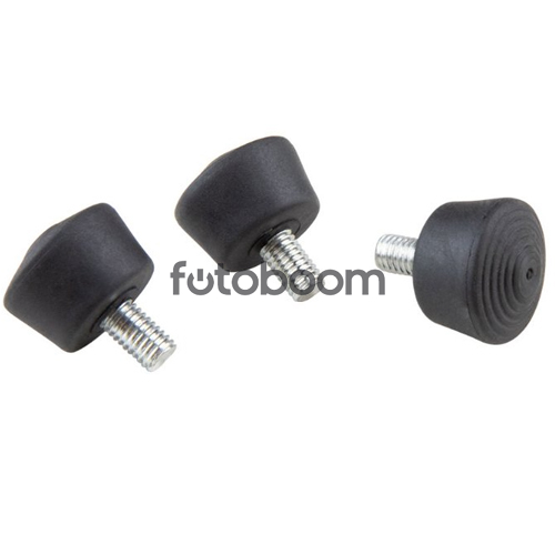 KS-358 Pies de goma universales M8 (x3) KS-358 Pies de goma universales M8 (x3)
