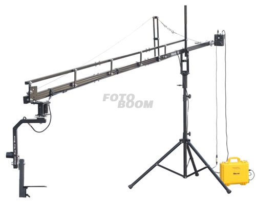 Grua 4,27m + Jib Stand + Pan-Tilt Head Sr. + Power Pack