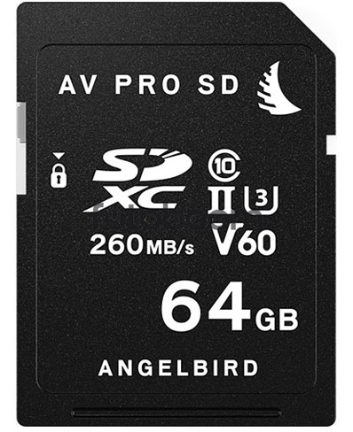 AV PRO SD MK2 64GB V60 260 Mb/s AV PRO SD MK2 64GB V60 260 Mb/s