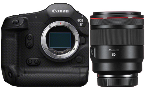 EOS R1 + 50mm f/1,2L RF USM + Cfexpress 512GB-3400MBs con 700E Plan Renove CANON