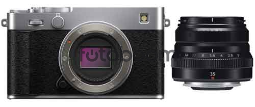 X-E5 Plata + 35mm f/2,0R WR Negro X-E5 Plata + 35mm f/2,0R WR Negro