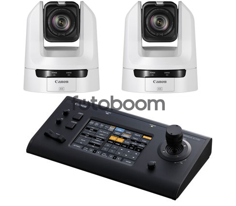 Kit 2x CR-N100 WH + RC-IP100 Kit 2x CR-N100 WH + RC-IP100
