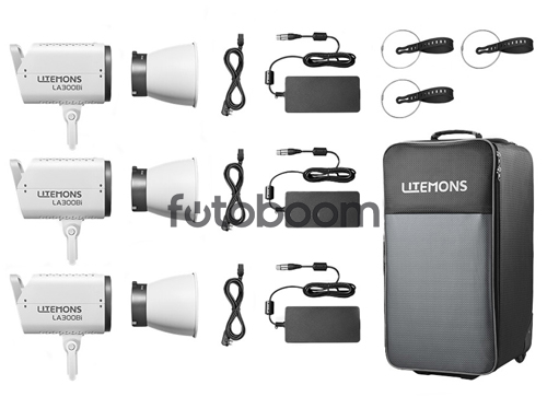 3x Litemons LA300Bi (Bi-Color) 3x Litemons LA300Bi (Bi-Color)