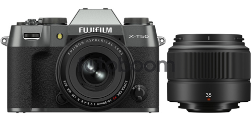 X-T50 Plata Carbón + 16-50mm f/2.8-4.8 XF R LM WR + 35mm f/2,0R XF Pancake Negro + 200E BONIFICACION X + 10% EXPERIENCE DAY X-T50 Plata Carbón + 16-50mm f/2.8-4.8 XF R LM WR + 35mm f/2,0R XF Pancake Negro + 200E BONIFICACION X + 10% EXPERIENCE DAY