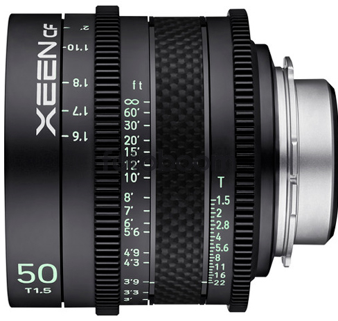 50mm T1.5 XEEN CF (Full Frame, PL) 50mm T1.5 XEEN CF (Full Frame, PL)