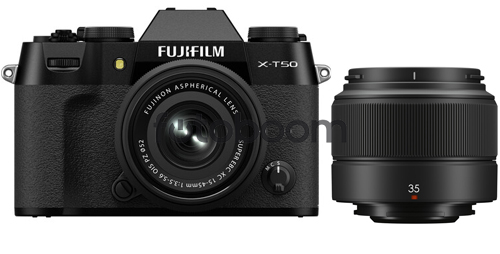X-T50 Negra + 15-45mm f/3.5-5.6 XC OIS PZ + 35mm f/2 XC + 200E BONIFICACION X + 10% EXPERIENCE DAY