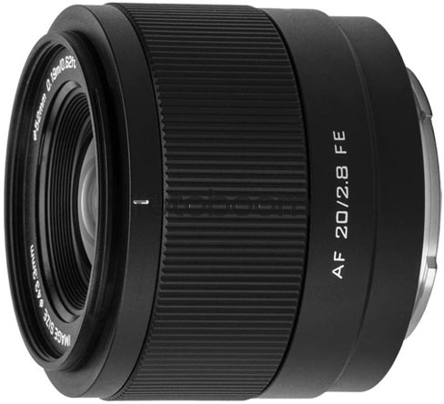20mm f/2.8 AF Sony E 20mm f/2.8 AF Sony E