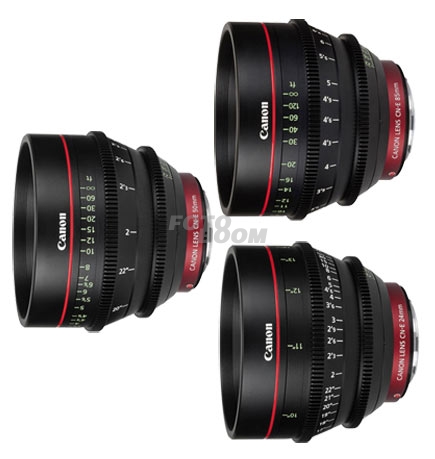 KIT CN-E 24mm/50mm/85mm (FEET) KIT CN-E 24mm/50mm/85mm (FEET)