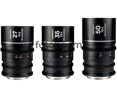 Kit Nanomorph 27/35/50 (Plata, MFT) - BLACK FRIDAY LAOWA