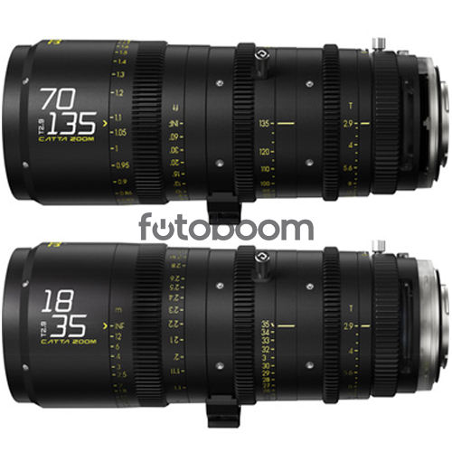 KIT CATTA ZOOM 18-35mm/70-135mm E-Mount (Negro) KIT CATTA ZOOM 18-35mm/70-135mm E-Mount (Negro)