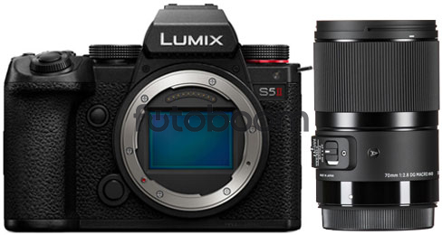 LUMIX S5M2 + 70mm f/2.8 AF DG MACRO (A) Leica L - BLACK FRIDAY LUMIX S