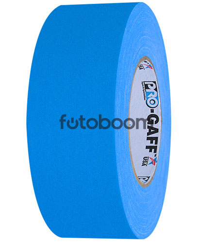 Cinta Gaffer 48mm x 22,8m (Azul Fluorescente)