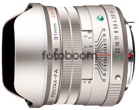 31mm f/1.8 HD FA Limited Plata