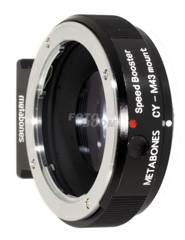 Contax Yashica Lens Speed Booster a cuerpo MFT