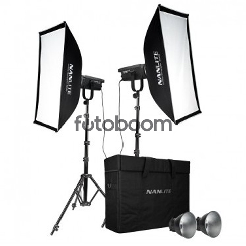 Kit 2 FS-150B + Softbox + Pies