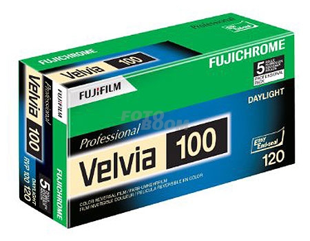 Velvia 100 120 (1x5 Pack) New Velvia 100 120 (1x5 Pack) New