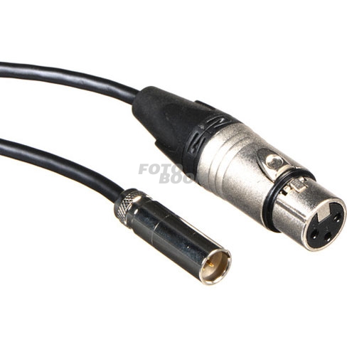 Adaptador Mini XLR a XLR Adaptador Mini XLR a XLR