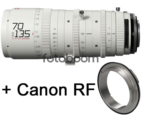 70-135mm T/2.9 Catta Zoom RF-Mount (Blanco) 70-135mm T/2.9 Catta Zoom RF-Mount (Blanco)