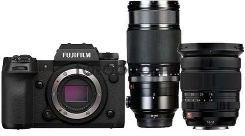 X-H2S + 16-55mm f/2,8 II + 50-140mm f/2,8 + 200E BONIFICACION X + 10% EXPERIENCE DAY X-H2S + 16-55mm f/2,8 II + 50-140mm f/2,8 + 200E BONIFICACION X + 10% EXPERIENCE DAY