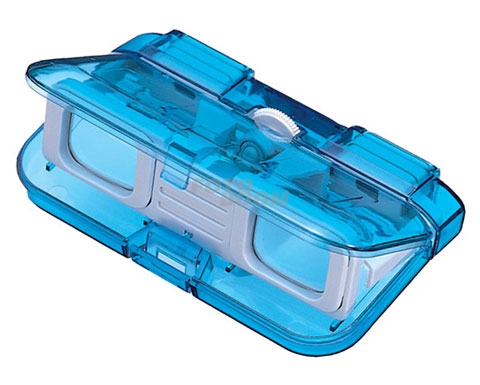 3x28 Opera Glass Azul Translucido 3x28 Opera Glass Azul Translucido