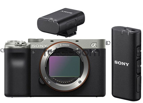 Alpha A7C Plata + ECM-W2BT - BLACK FRIDAY SONY