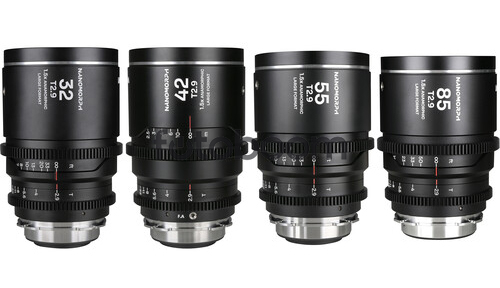 Kit Nanomorph LF 32/42/55/85 (Plata, FF, PL+EF) - BLACK FRIDAY LAOWA