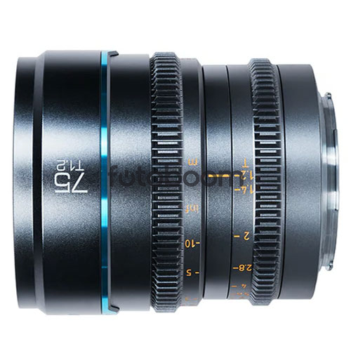 75mm T1.2 Nightwalker (S35, Gris, E-Mount)