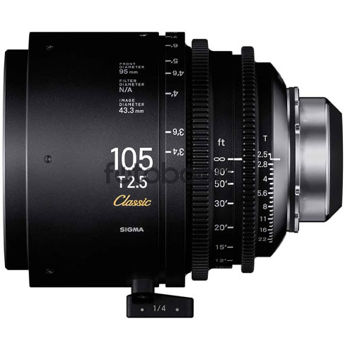 105mm T2.5 Prime Classic FF (i-PL) 105mm T2.5 Prime Classic FF (i-PL)