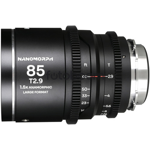 85mm T/2.9 Nanomorph LF 1.5x (Plata, FF, PL+EF) - BLACK FRIDAY LAOWA