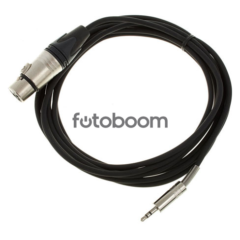 Minijack a XLR (hembra) Minijack a XLR (hembra)