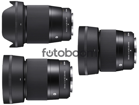16mm + 30mm + 56mm f/1.4 DC DN (C) Fuji X + Estuche Ópticas Sigma