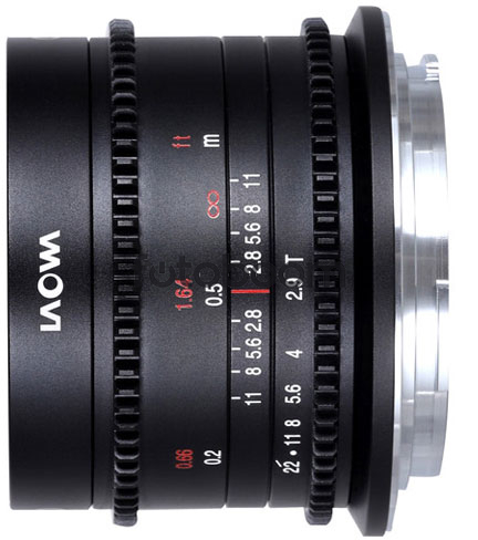 9mm T2.9 Zero-D Canon RF - BLACK FRIDAY LAOWA