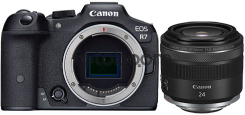 EOS R7 + 24mm f/1.8 Macro IS STM RF + CANEST - BLACK FRIDAY CANON EOS R7 + 24mm f/1.8 Macro IS STM RF + CANEST - BLACK FRIDAY CANON