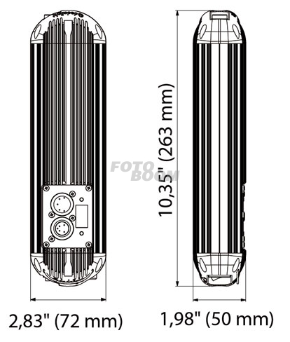 DT9-DMX Balastro DMX para DLED9-D/-T
