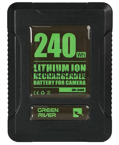 GR-240S (V-Mount, 240Wh, 14.4V) GR-240S (V-Mount, 240Wh, 14.4V)