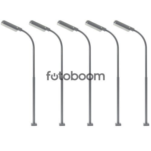 5X Farolas Rastro H0 blanco