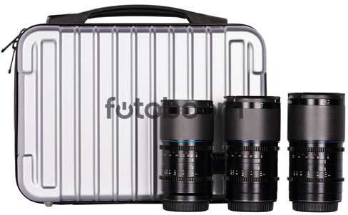 KIT SATURN 35/50/75mm - Blue Sony E KIT SATURN 35/50/75mm - Blue Sony E