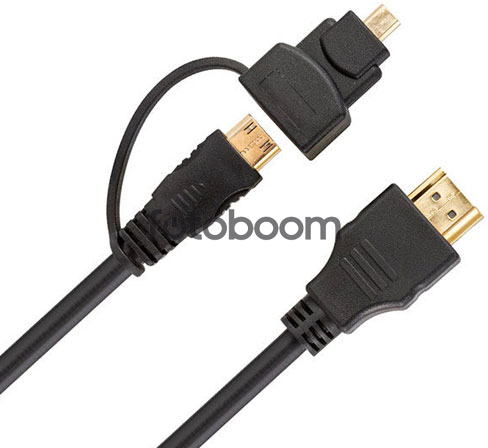 Cable HDMI 2 en 1 Cable HDMI 2 en 1
