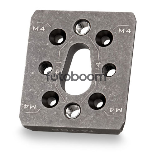 Placa inferior de liberación rápida Manfrotto para Komodo (gris táctico)