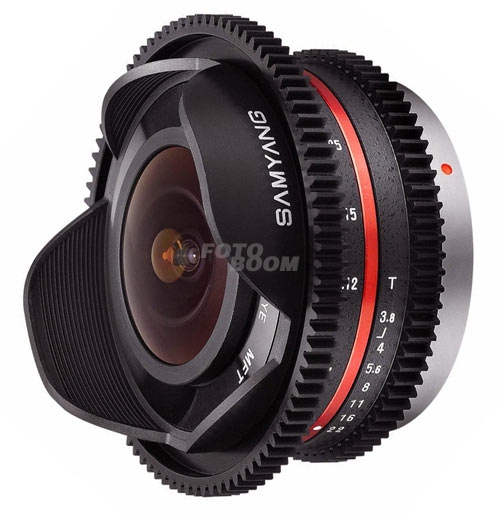 7,5mm T3,8 Cine UMC Ojo de Pez MFT (Micro 4/3) 7,5mm T3,8 Cine UMC Ojo de Pez MFT (Micro 4/3)