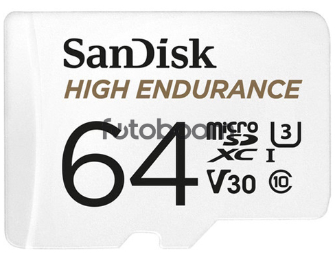Micro SDXC HIGH ENDURANCE 64GB V30 100 Mb/s Micro SDXC HIGH ENDURANCE 64GB V30 100 Mb/s