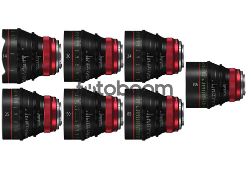 KIT CN-R LF 14/20/24/35/50/85/135mm KIT CN-R LF 14/20/24/35/50/85/135mm