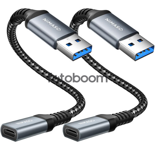 Adaptador a USB-C a USB-A (2 Pack) Adaptador a USB-C a USB-A (2 Pack)
