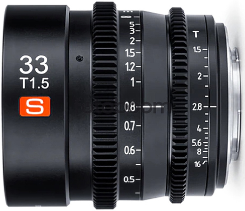 33mm T1.5 - Micro 4/3 33mm T1.5 - Micro 4/3