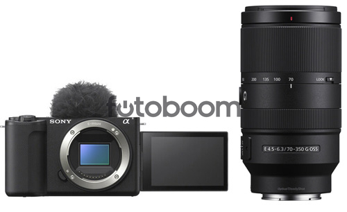 ZV-E10 II + 16-50mm + 70-350mm f/4.5-6.3 G OSS + 50EU CASHBACK - BLACK FRIDAY SONY ZV-E10 II + 16-50mm + 70-350mm f/4.5-6.3 G OSS + 50EU CASHBACK - BLACK FRIDAY SONY